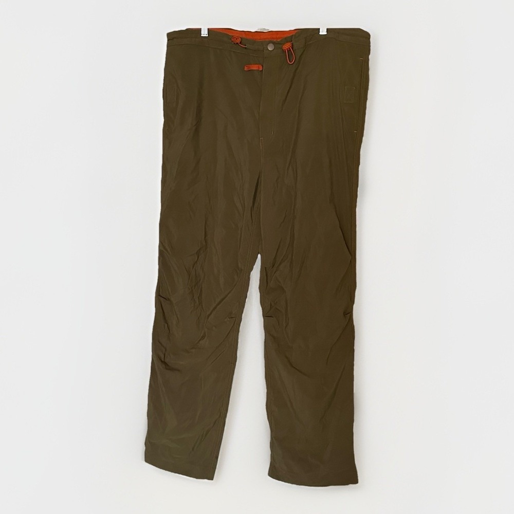 VTG US Expedition Pants Mens Large 40 Brown Baggy Cargo Paratrooper Y2K‎ Utility